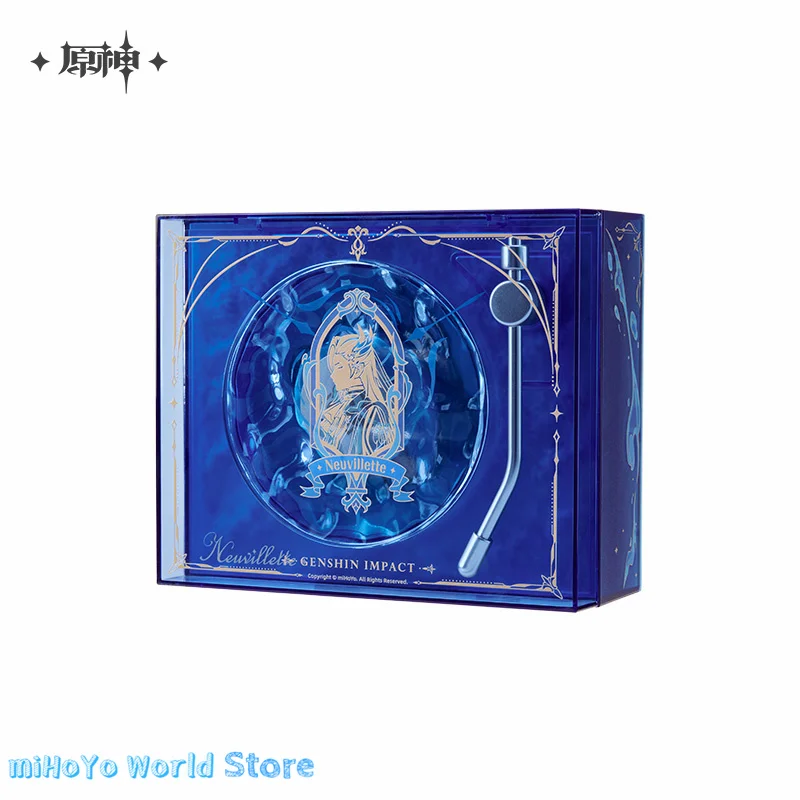 [رسمي] Neuvillette سمّاعات بلوتوث MiHoYo الأصلي Merch Genshin Impact Neuvillette حلية Doujin تأثيري هدية عيد ميلاد