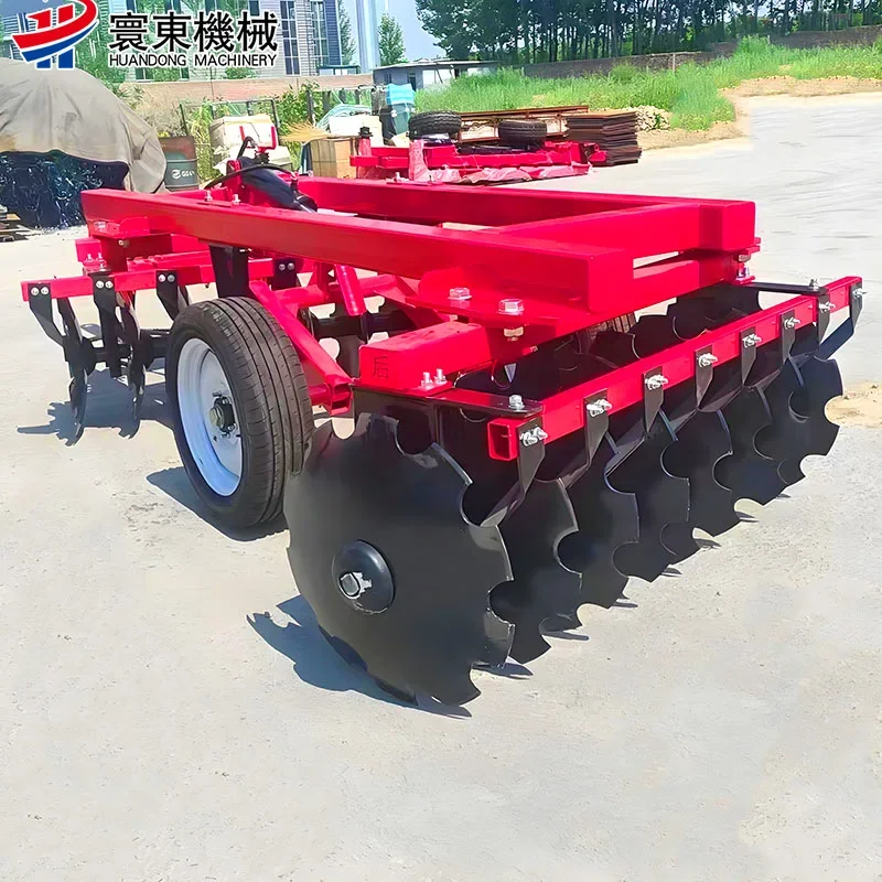 NEW Tractor traction 4 meters heavy rake, notched disc rake stubble cutting 2 meters heavy rake