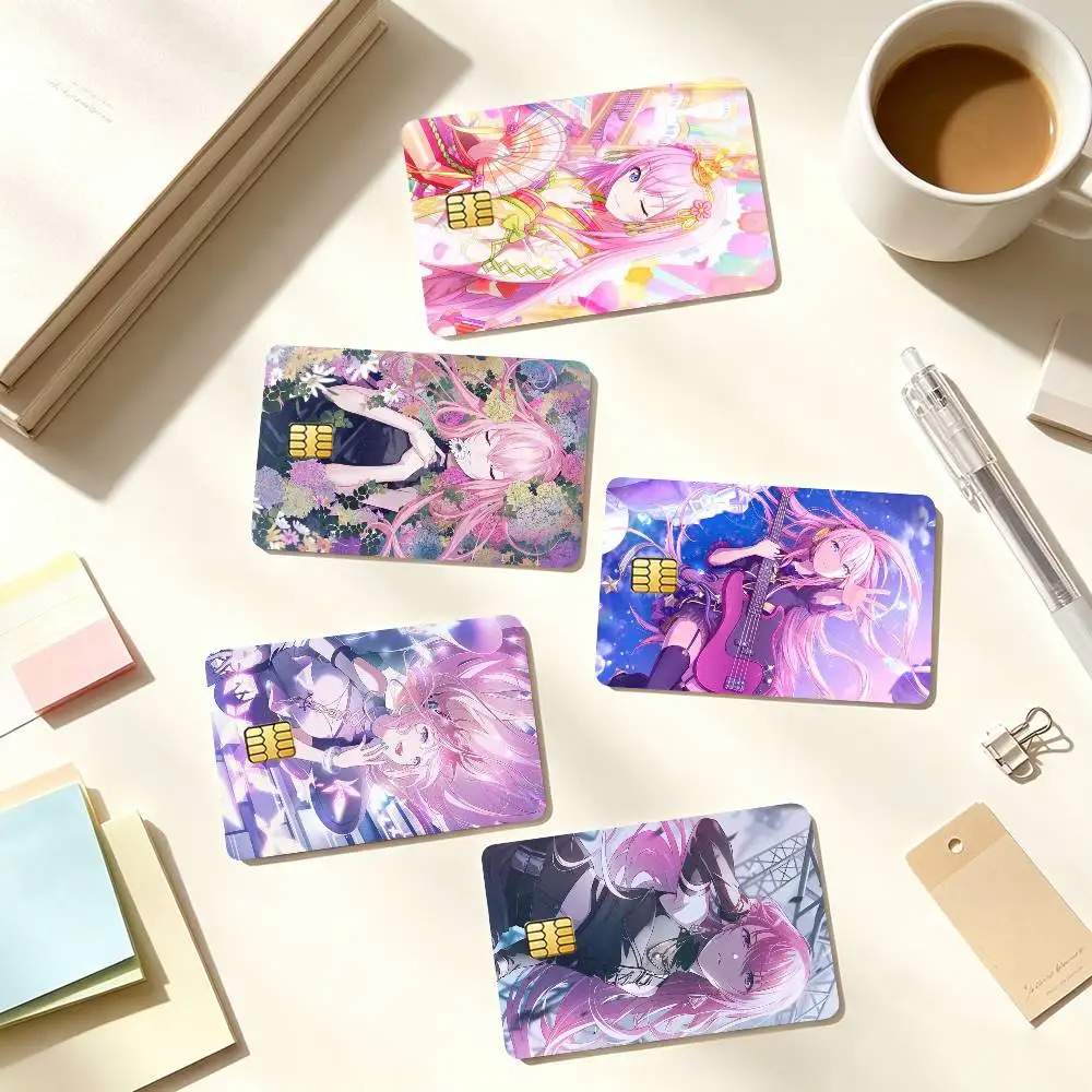 adesivos-hd-de-cartao-de-credito-v-virtual-vocaloid-singer-megurine-luka-decalque-de-cartao-de-jogo-adesivo-pequeno-a-prova-d'Agua-presente