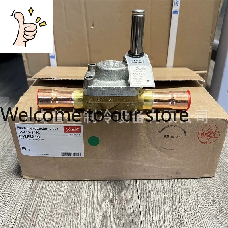 Original Danfoss Electronic Expansion Valve AKV15-3 2 4 068F5010 5050 5015 JS1025