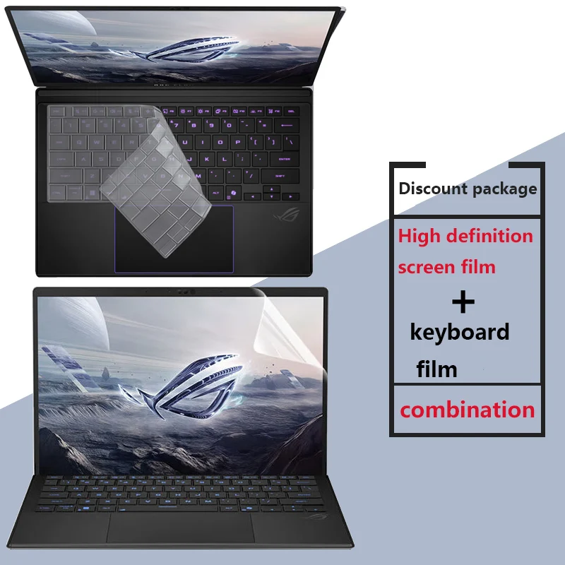 For ROG Flow Z13 (2025) GZ302 notebook screen protector 13.4-inch screen protective film keyboard film HD scratch-resistant matt