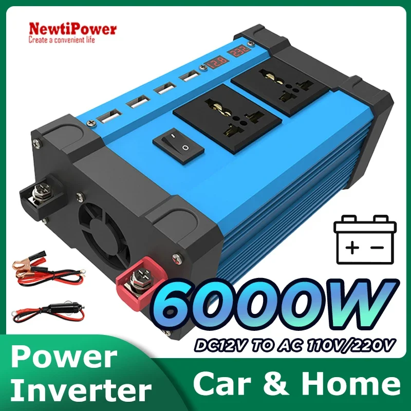6000W Bendable Solar System Off-Grid Power Bundle:  with MPPT Controller & Hybrid Inverter for Cabins/Vans