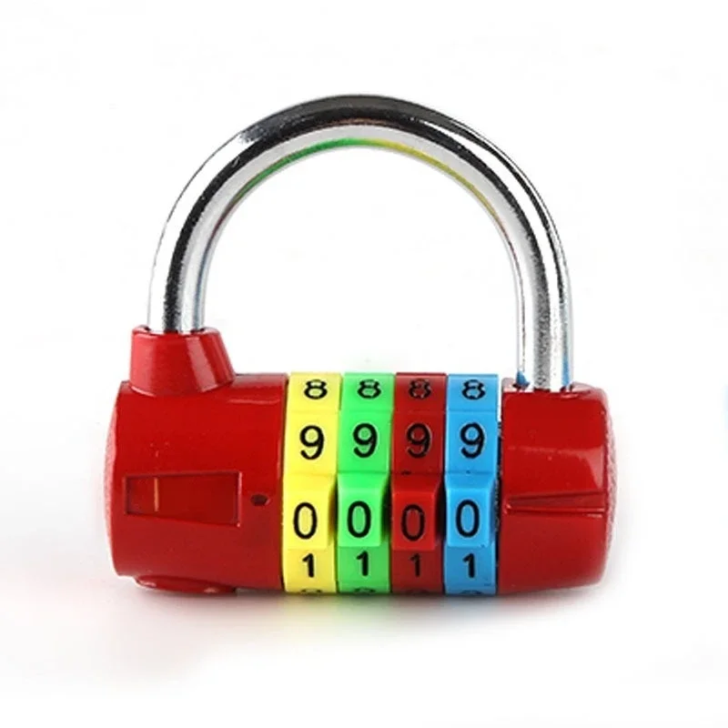 Anti-Theft Combination Lock for Gym Security Padlock Durable Combination Lock for Fitness Equipment