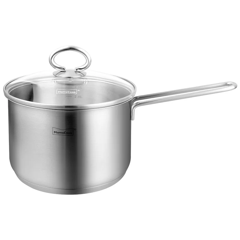 Milk pot stainless steel capacity modern steel