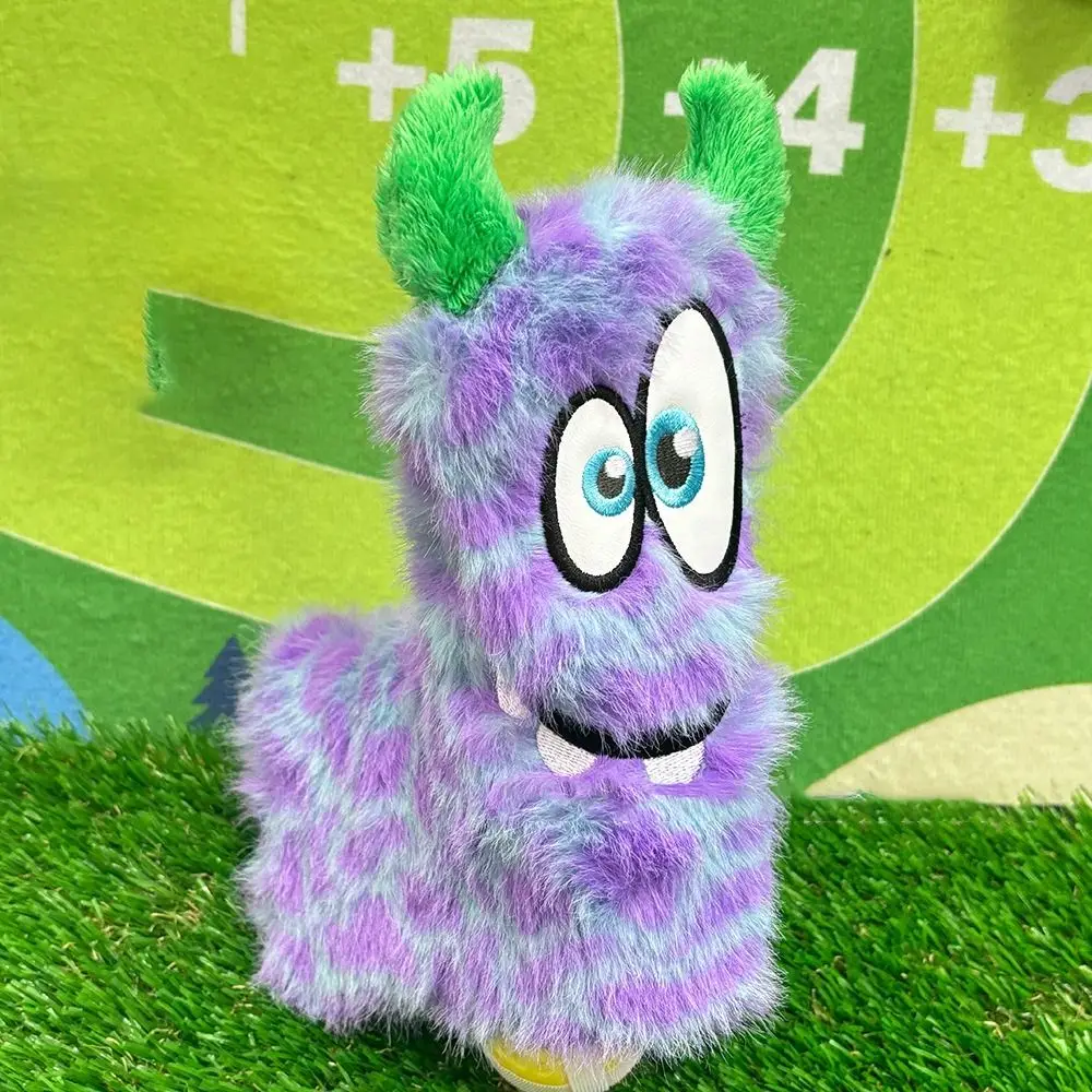 

Golf Wood Cover Purple Golf Accessories Golf Club Protective Cover Cartoon Pattern Golf Push Rod Sleeve Sports Equipment