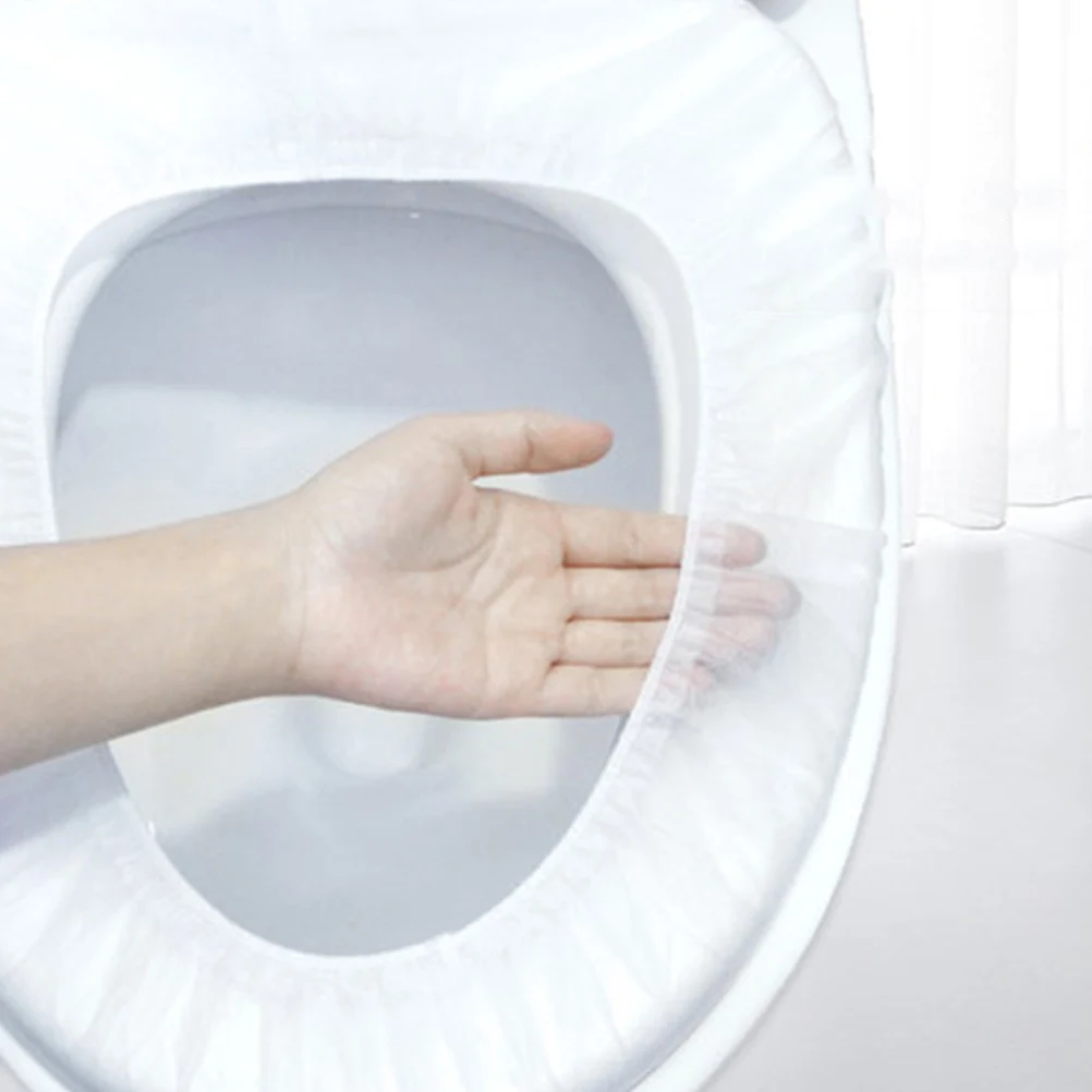 

Disposable Non woven Toilet Seat Covers Potty Training Portable Soft Absorbent Germ Protection Travel Kids Adults