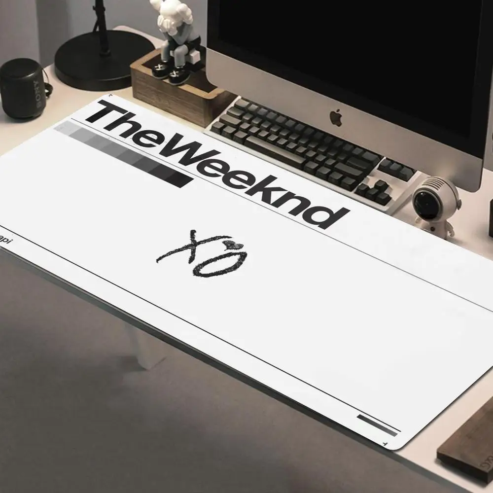 

The Weeknd Xo Gaming Mouse Pad Computer Keyboard Desk Mats Anti-Slip Washable Home Office Accessories E-sports Laptop Mousepad