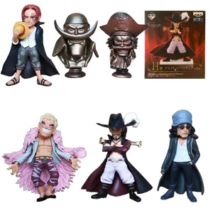 One -Piece Grand Line Series -Figuren Anime, Shanks, Dracule, Mihawk, Edward, Newgate, Gol · D · Roger, Donquixote, Doflamingo, Kuzan Doll, 6PCS 8 Hauptverkäufe Doflamingo Puppe - №4