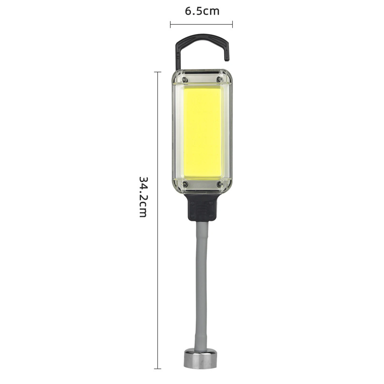 LED متعددة الوظائف USB المغناطيس خرطوم ضوء العمل COB ضوء قوي مقاوم للماء إصلاح السيارات ضوء العمل إضاءة خارجية مصباح يدوي