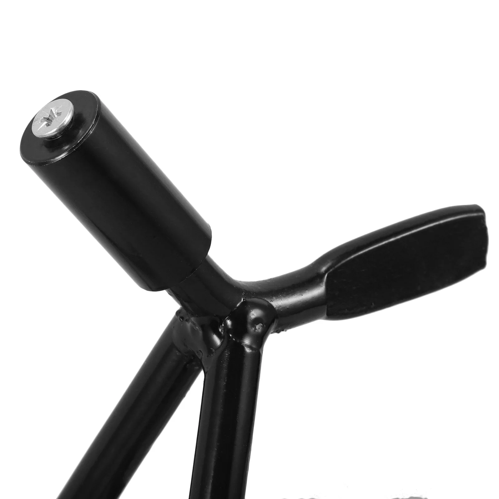 

Motorcycle Kickstand Triangle Support Sturdy Construction Black Foot Scooter Replacement Parking Stand Solution