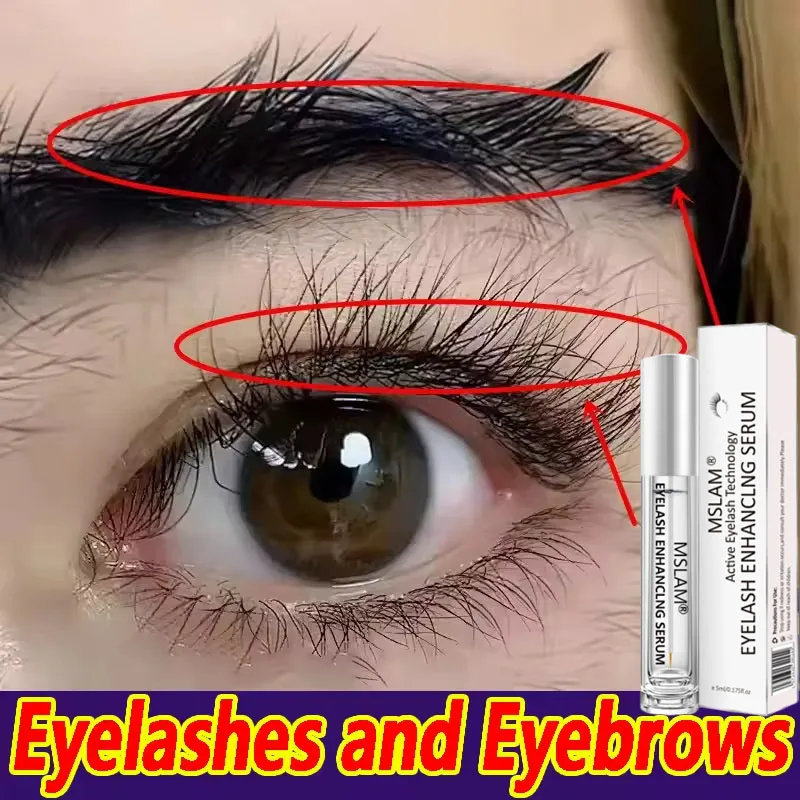 Sérum de croissance rapide des cils, rehausseur de cils naturel, plus long, plus épais, traitement des cils, produits de soins pour les yeux, maquillage, 7 jours