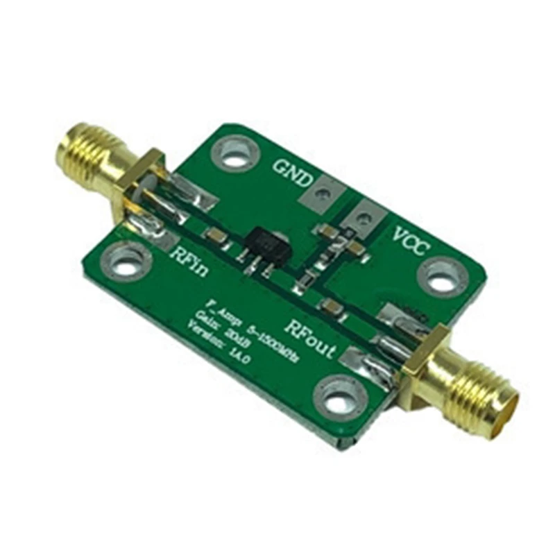 Top Deals High Frequency Broadband RF Amplifier (5-1500Mhz Gain 20DB) Gain Module Amplifier Module