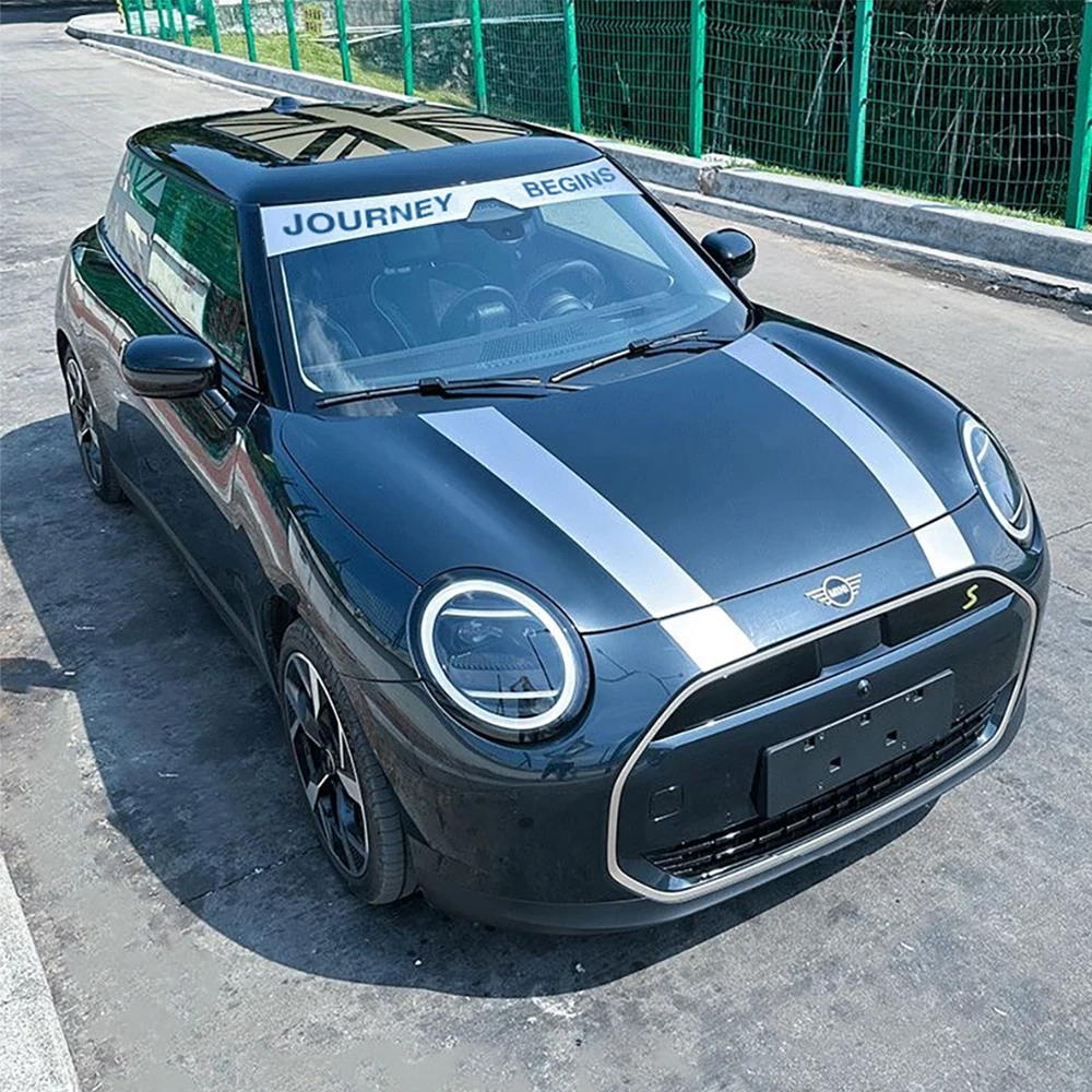 Car Sticker For MINI Cooper SE J01 JCW 2024 Auto Union Jack Styling Vinyl Windshield Window Hood Decor Decal Tuning Accessories