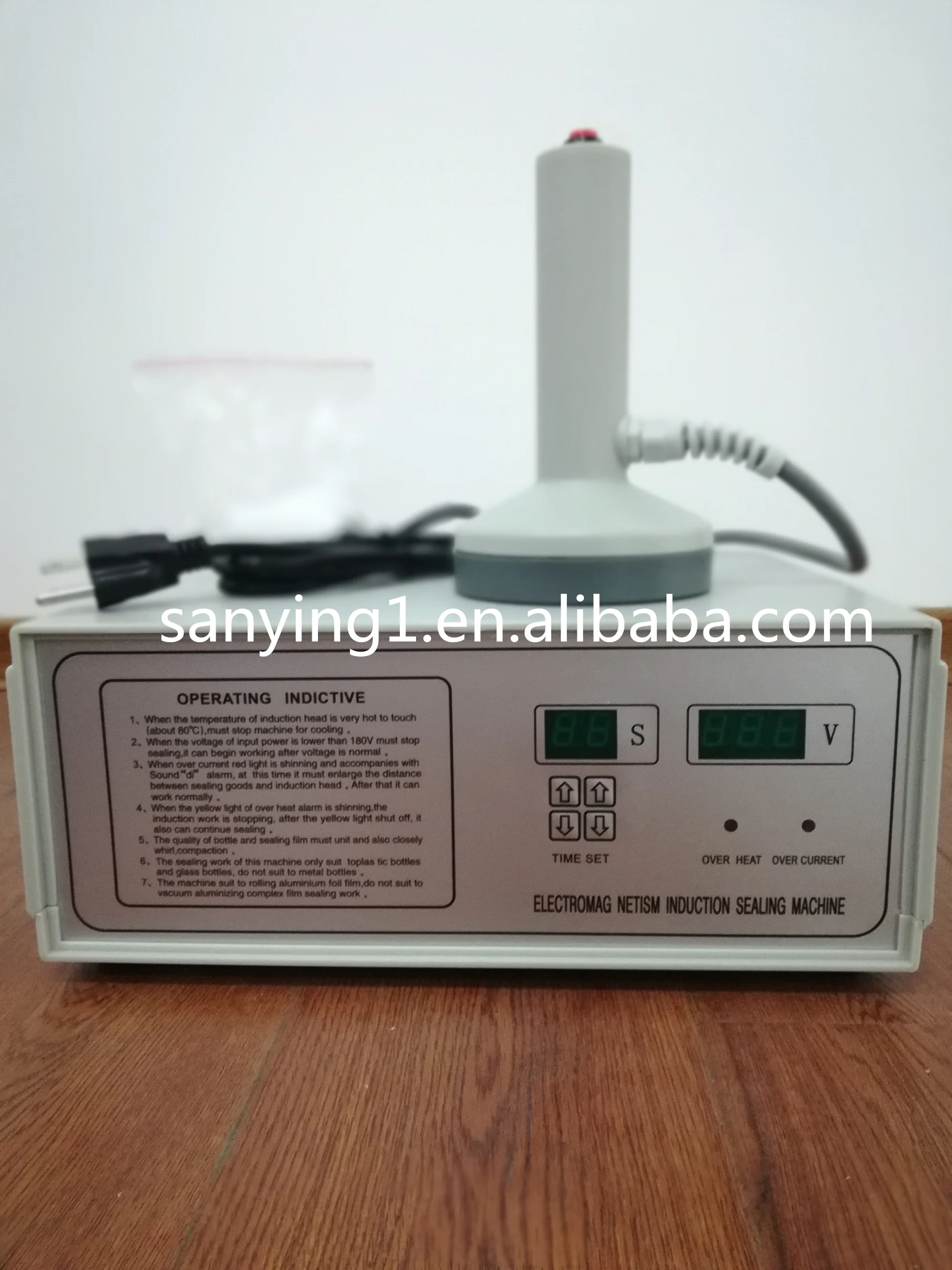 DGYF-500 Semi-Automatic Electric Hand-held Bottle Paper & Wood Electromagnetic Induction Sealing Machine For Beverage