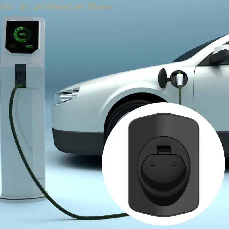 Wandrahmen für Elektroauto-Stromversorgungseinheit mit Düsenschutz für Innen- und Außenbereich H8WE – Detail 5
