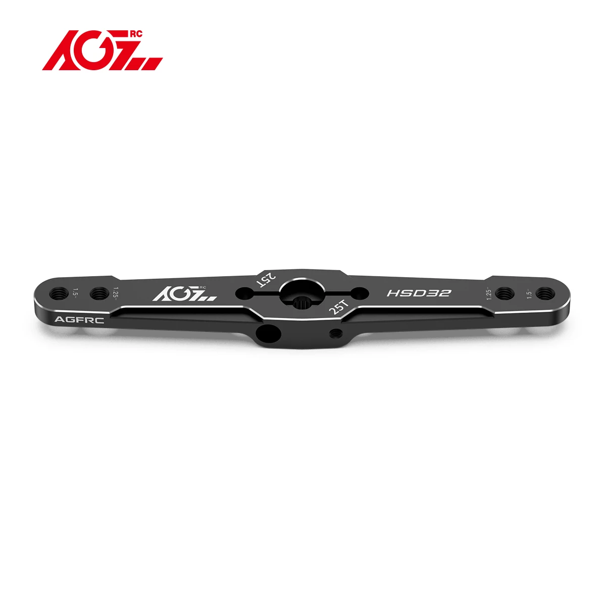 AGFRC HSD32 CNC Aluminum RC 25T Tooth Servo Horn Steering Arm Horn For RC Airplanes