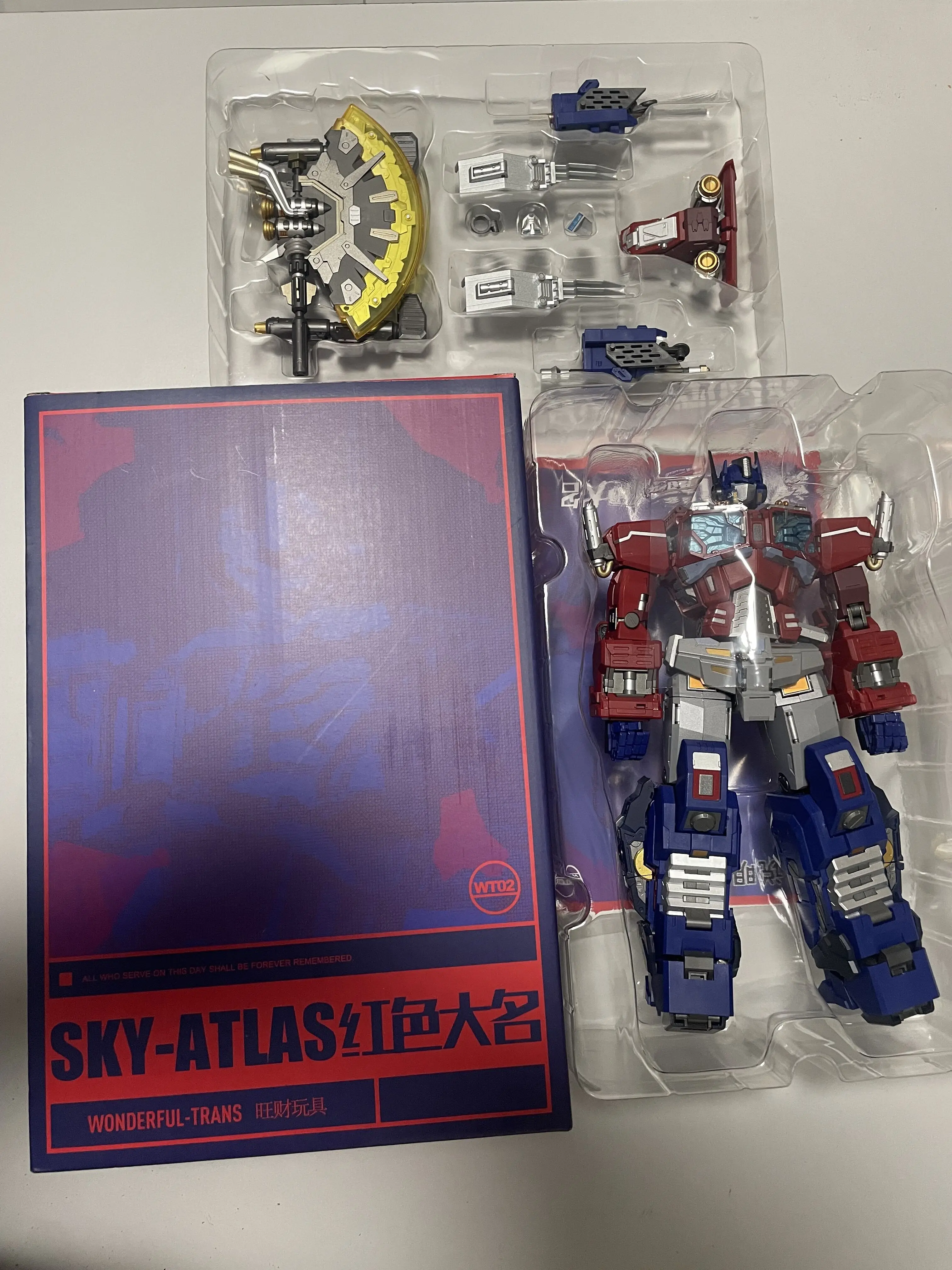 IN STOCK ] Transformation Wonderful-Trans WT-02 WT02 SKY-ATLAS KO