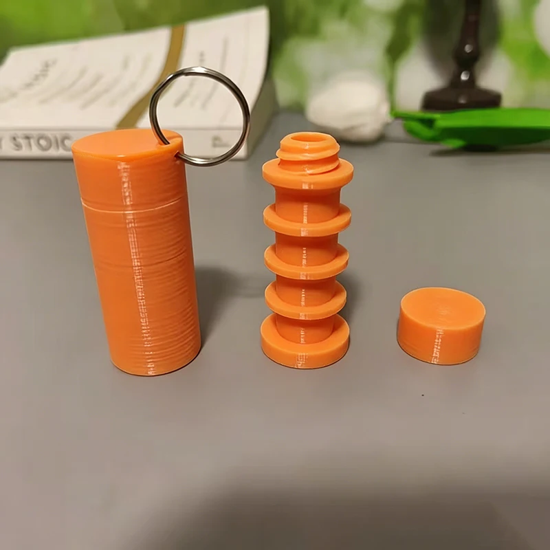 Tragbares Nähset, Mini-Nähorganizer mit Schlüsselanhänger für Reisen, Kleidung und Knopfreparaturen – ohne Faden/Nadeln – Detail 9