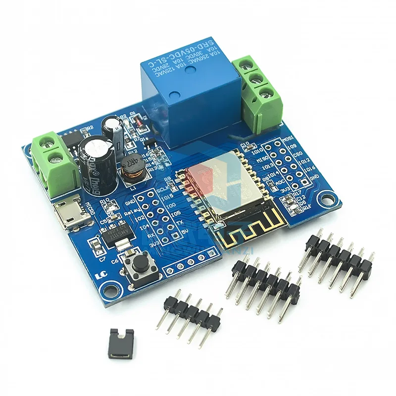 DC5-80V Power Supply ESP8266 WiFi Single Relay Module ESP-12F Development Board Secondary Development