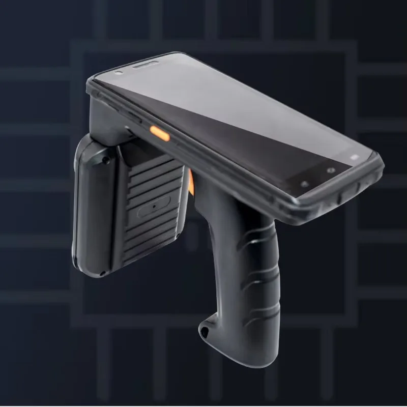 400 Items / 3 Seconds UHF RFID Reader Handheld Scanner Fast Accurate Inventory For Warehouse