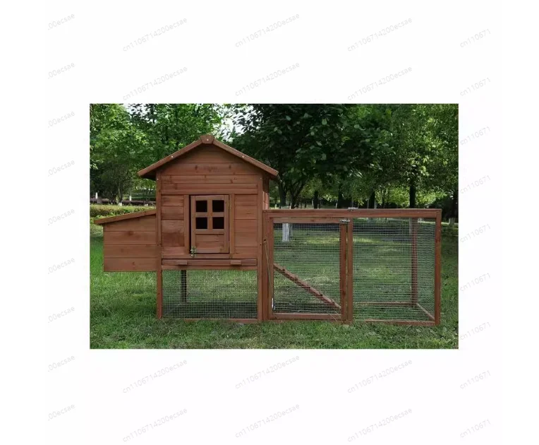 Solid Wood Chicken Cage Chicken House Pigeon Rabbit Household Large Outdoor Wooden Breeding