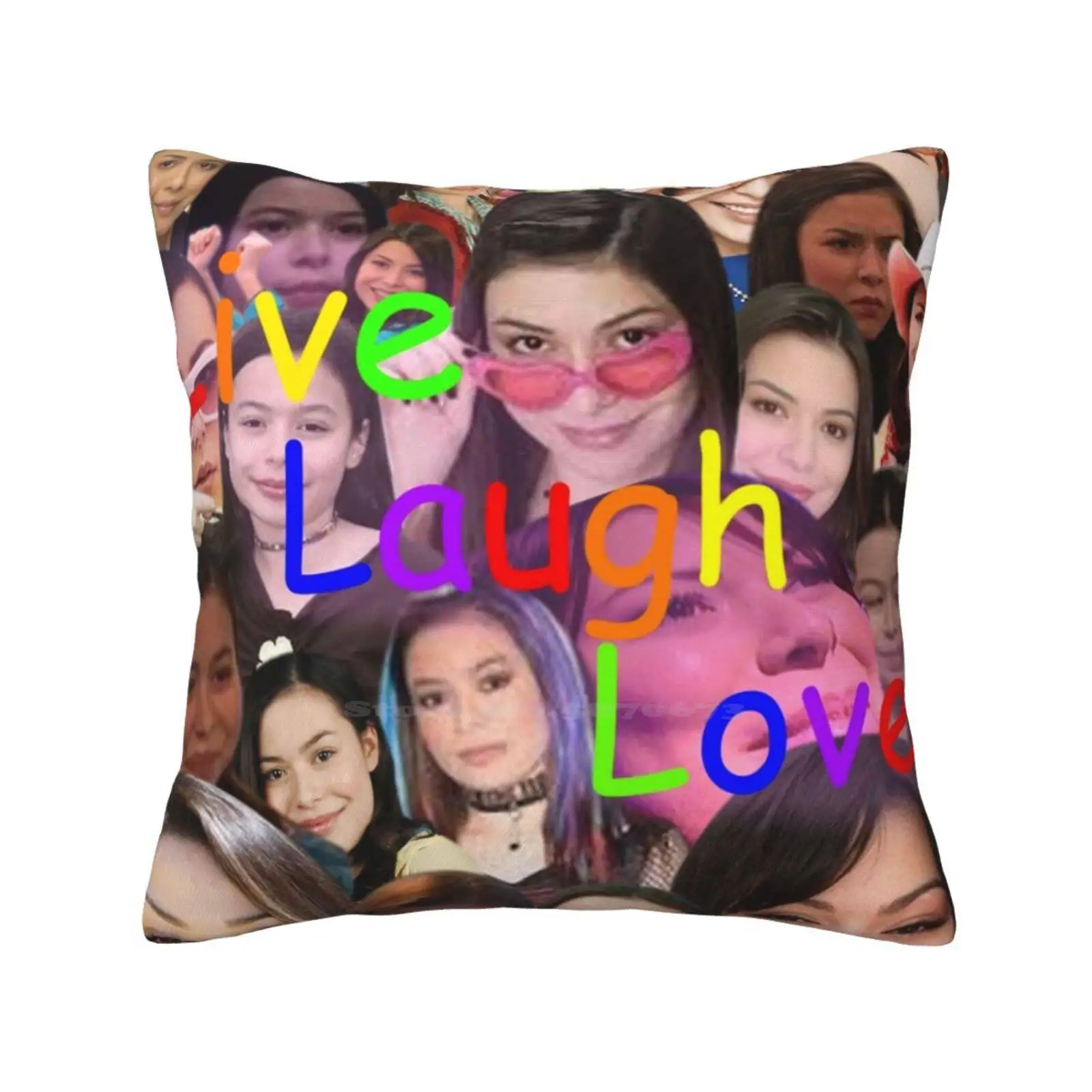 Miranda Cosgrove Pillows Case Bedroom Home Decoration Live Laugh Love Miranda Cosgrove Michael Jackson Meme