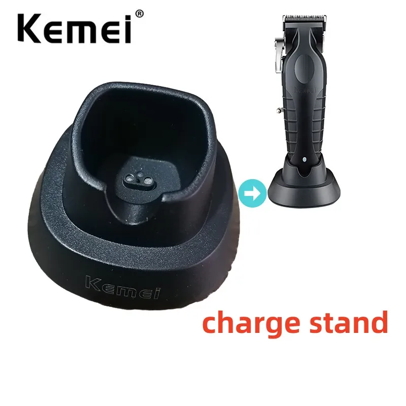 Kemei Cordless Hair Clipper Charging Stand Fast Charger Base KM-2296 Hair Cutting Machine Dock Fits Wahl Andis Babyliss Madeshow