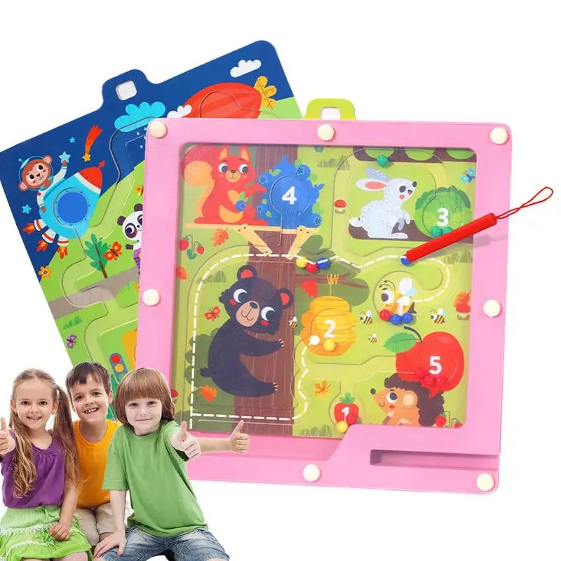 

Magnetic Color Matching Board Montessori Wooden Toys Color Sorting Matching Montessori Toys For Kids Classrooms Living Room