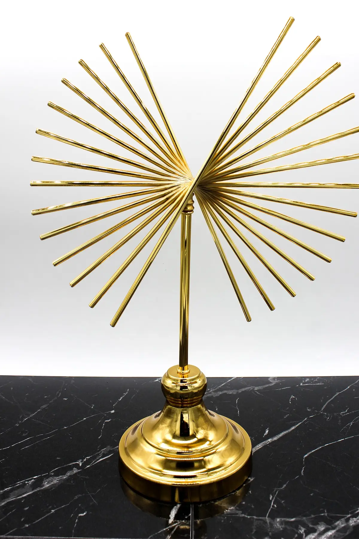 Metall Edelstahl Gold Decor Palm PLMG2