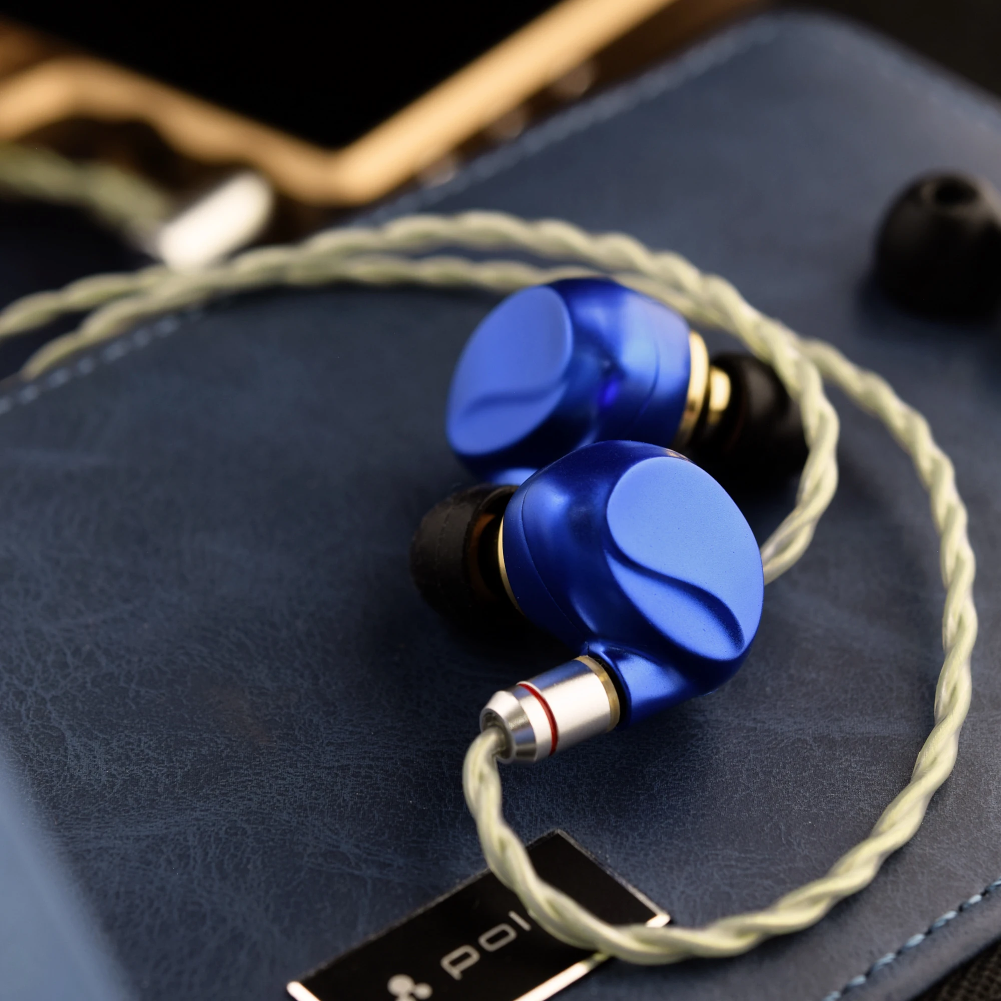 Astrotec Volans IEM Brass 10.5mm Dynamic Driver Hi-Fi I n-ear Earphone with MMCX Detachable High Resolution Earbuds