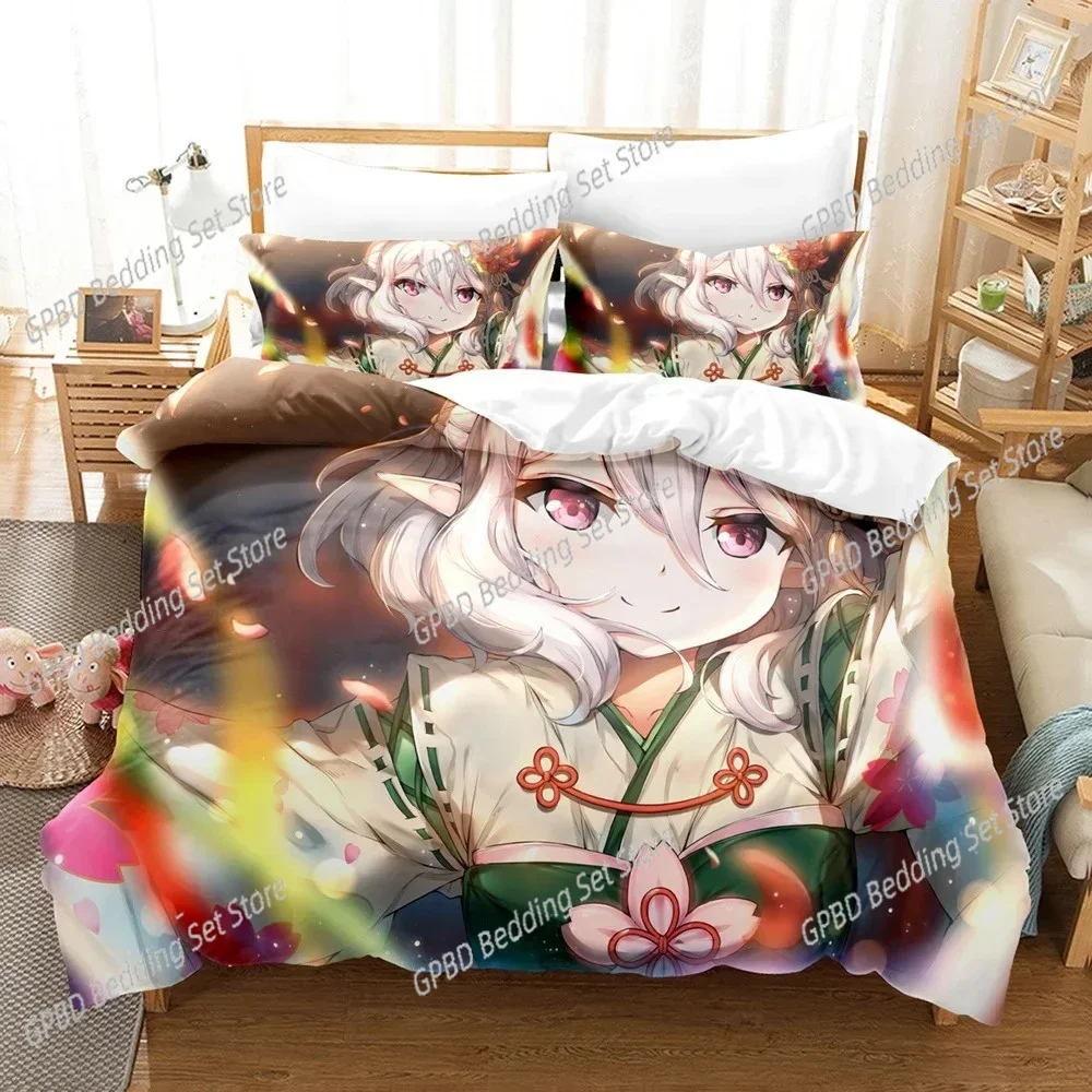 Anime Girls The Ryuo's Work Is Never Done 3D NEW Duvet Cover Pillowcase Bedding Set Adult Boy Girl Bedroom Single Double Large