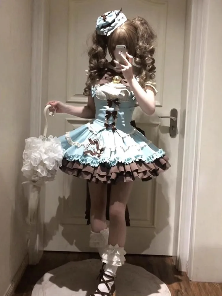 

A cute and sweet short everyday dress with charming