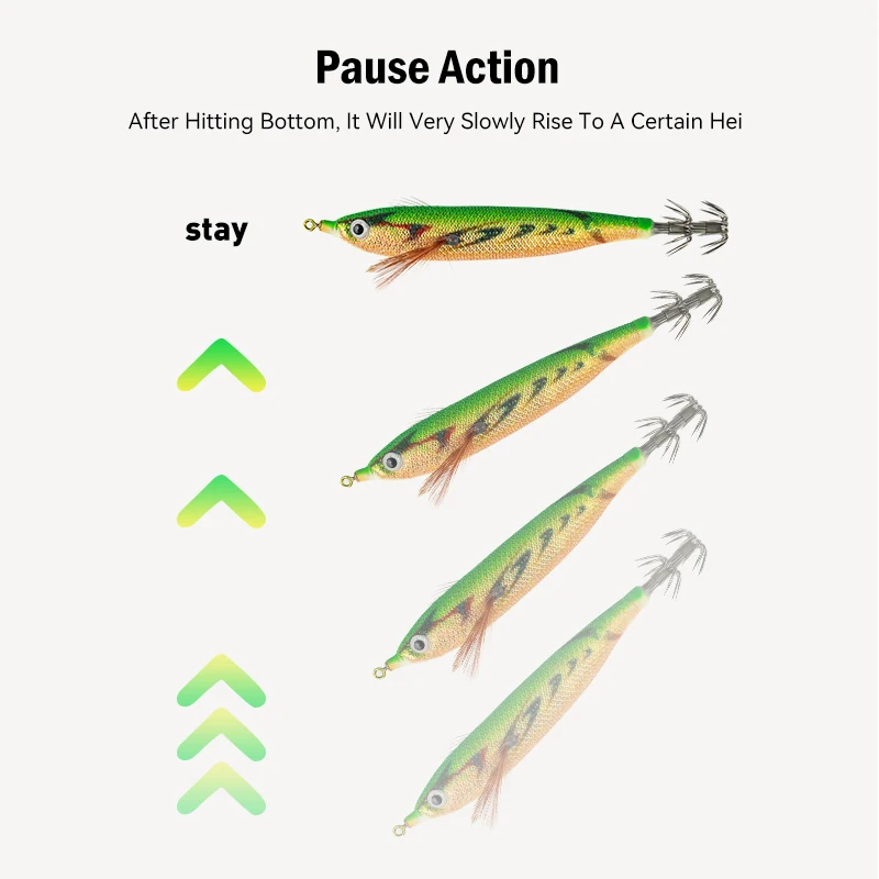 Leydun Usopp EGI Luminous & UV Squid Jig Shrimp Squid Bkk Hook 110mm 6Pcs/Set Fishing Lures Octopus Cuttlefish Shrimp Baits image 5