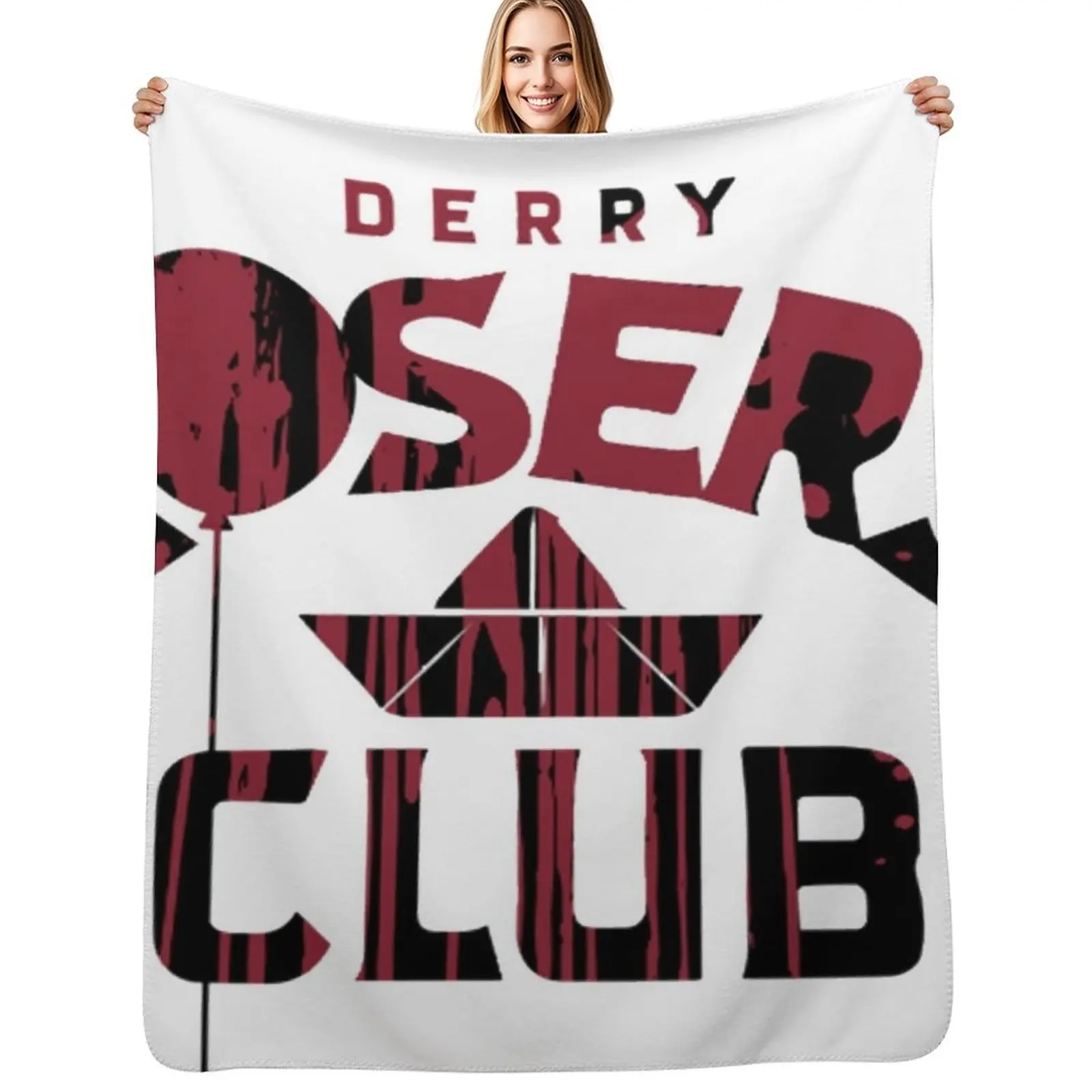 Loser Club Throw Blanket Stuffeds anime Thin Decorative Sofas Bed Giant Sofa Blankets