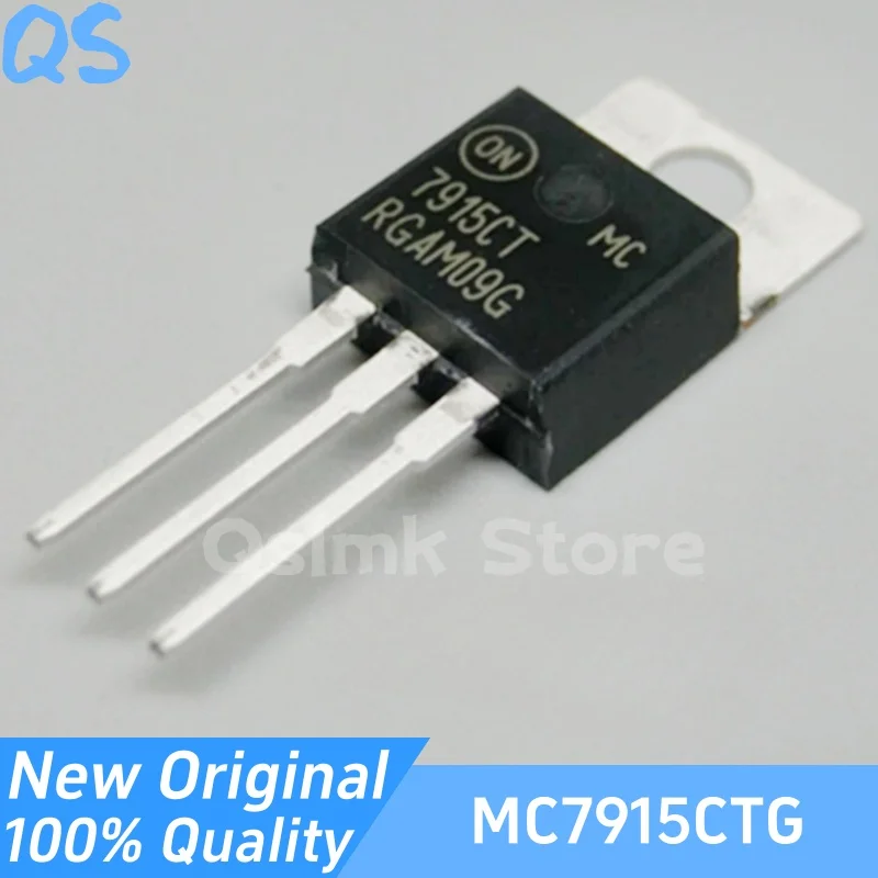 

New Original MC7915CT MC7915CTG 7915CT TO-220 Three terminal voltage regulator
