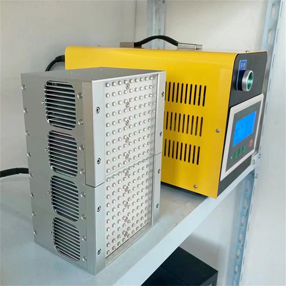 

600W Fan cooled UV LED curing lamp High power UV LED for UV resin/PCB green oil Drying Automotive/Furniture UVLED Paint Lamp