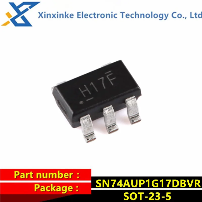 10PCS SN74AUP1G17DBVR SOT-23-5 Marking: H17F Buffers & Line Drivers Low Power Single Schmitt Trigger Buffer Brand New Original