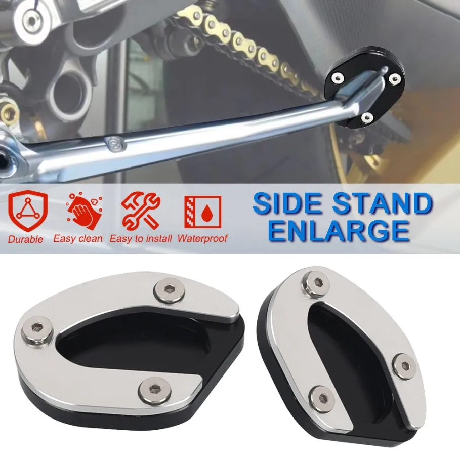 

Kickstand Extender Motorcycle For MV Agusta Brutale 800RR F41000R F4 RC Superveloce 800 Foot Side Stand Anti-skid Extension Pad