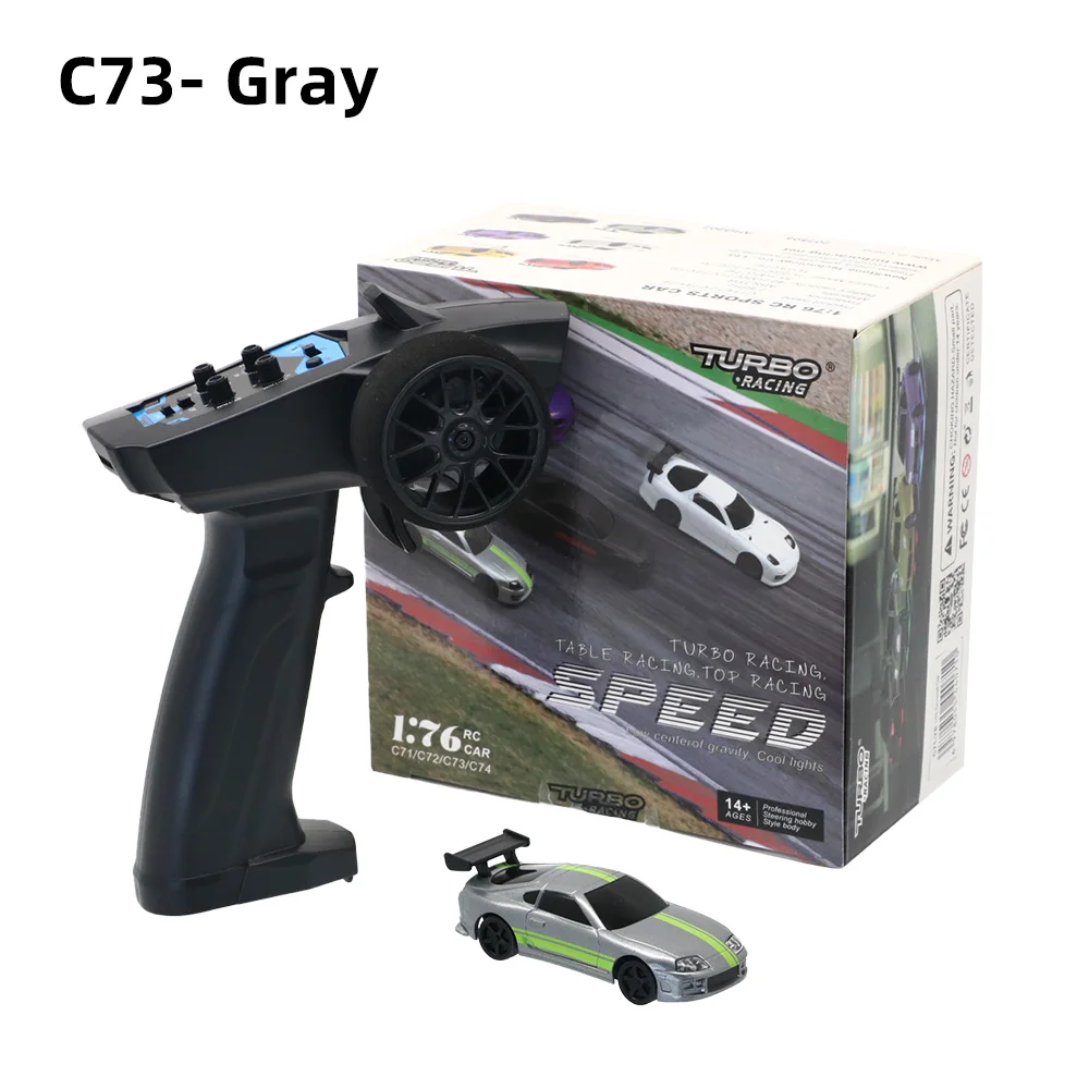 ターボレーシング 1:76 C71 C72 C73 C74 C75 C76 RTR フラット