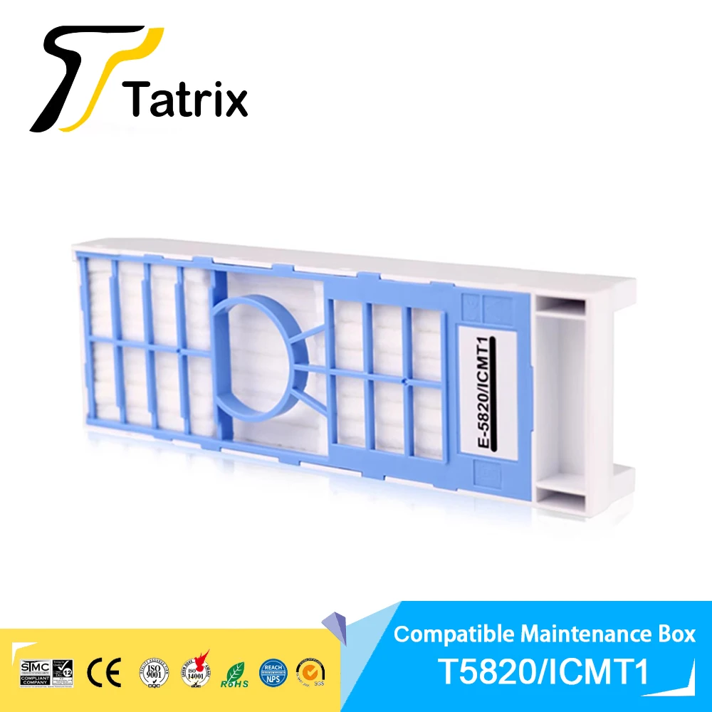 Tatrix T5820 C13T582000 Premium Maintenance Box for EPSON 3800 3800C 3850 3880 3885 3890 SC-P800 SL-D700 SL-D870 DX100 Printer view 3