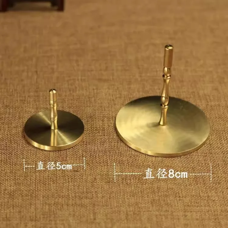 Incense Pressure Small Diameter 5cm Buddha Tool Incenses Burner Incense Ash Pure Copper Incense Seal for Sorting Incenses Ash