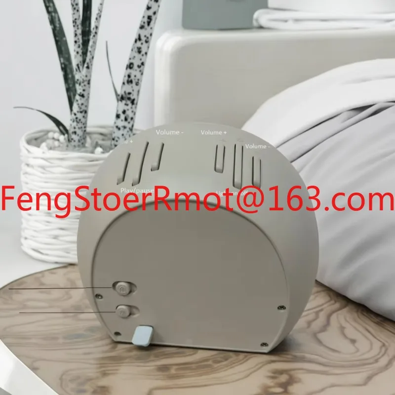 Sunrise alarm clock with white noise machine perfect gift sunrise analog alarm clock with 10 white noise view 4