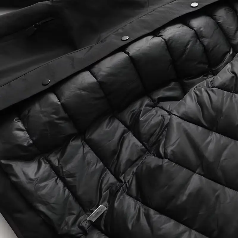 후드 웨이스트 디자인 맞춤형 방풍 및 보온 웨이스트 스톰트루퍼 재킷2025 신상품