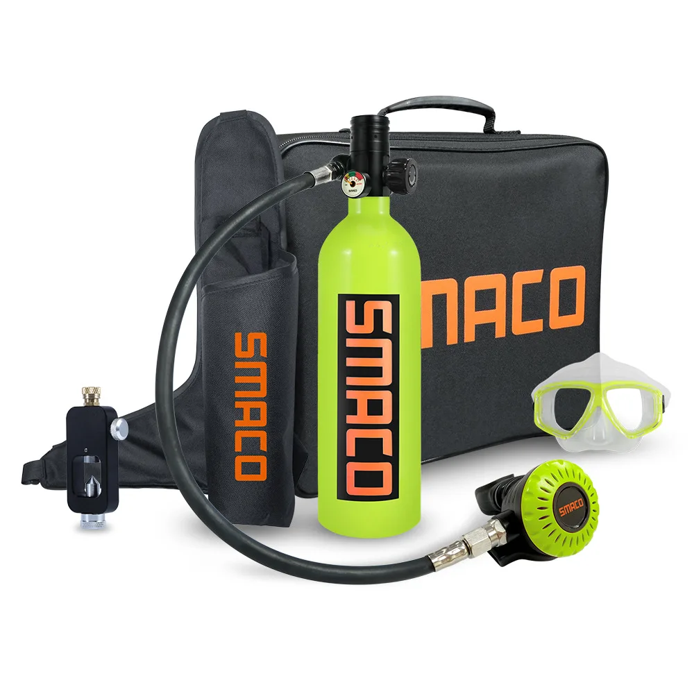 Diving Supplies Outdoor Snorkeling Equipment Supplies, Underwater Breathing Apparatus Strap-on Oxygen Cylinder