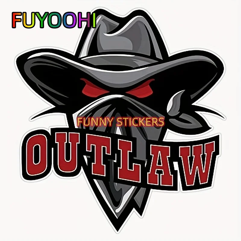 FUYOOHI Outlaw Western Cowboy Car Stickers : Add A Touch Of Wild West To Any Vehicle