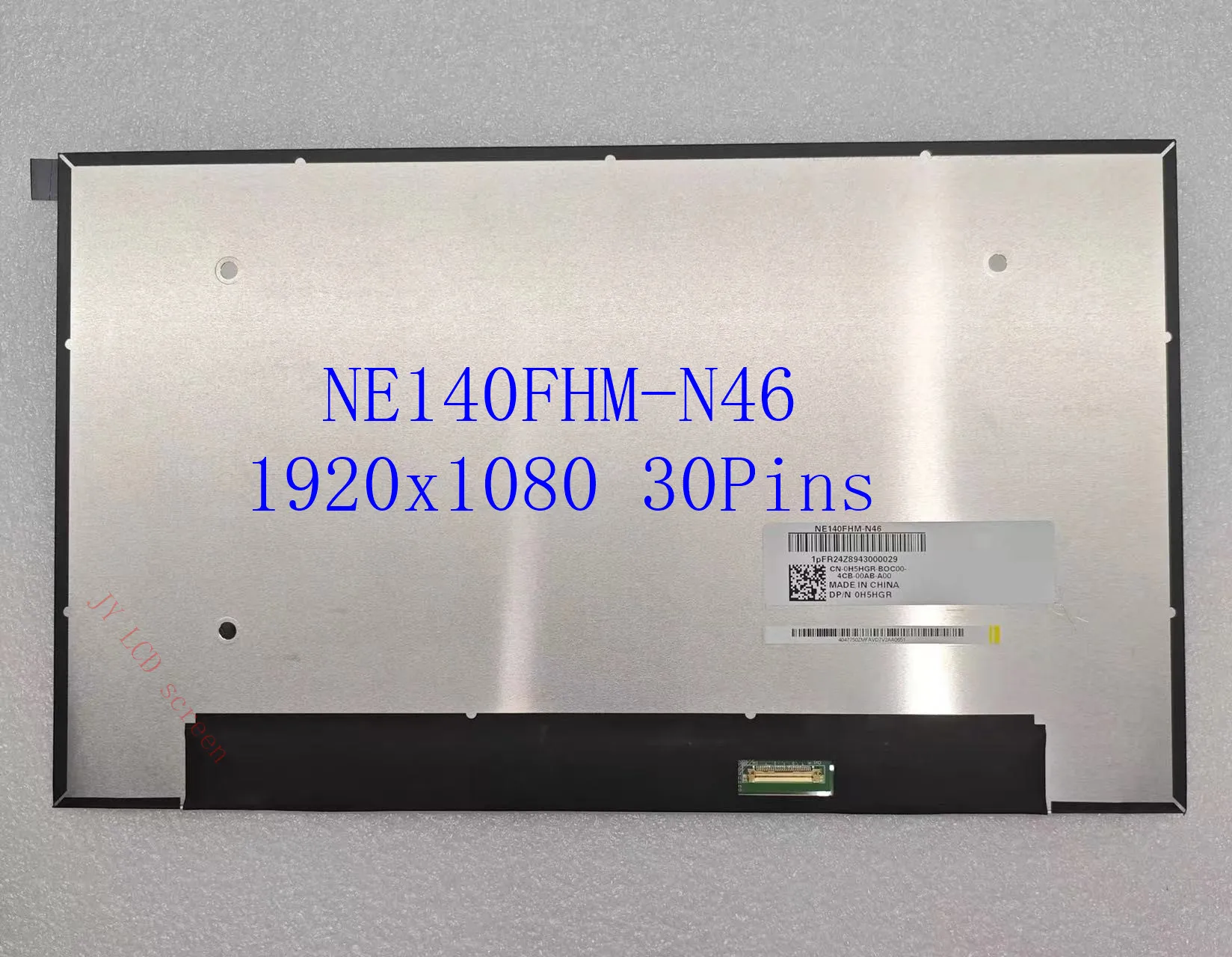 

14-дюймовый NE140FHM-N46 NE140FHM N46 60 Гц EDP 30 контактов IPS ЖК-дисплей для ноутбука Замена матричной панели FHD 1920x1080
