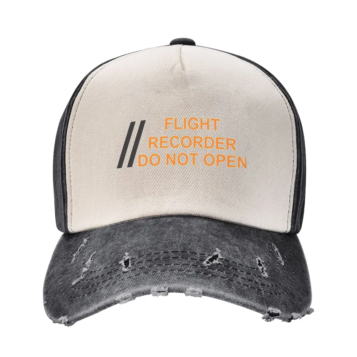 BLACK BOX - Flight Recorder - Do Not Open DZ11 Baseball Cap custom Hat tea Hat Hat Man Luxury New Hats For Women Men's