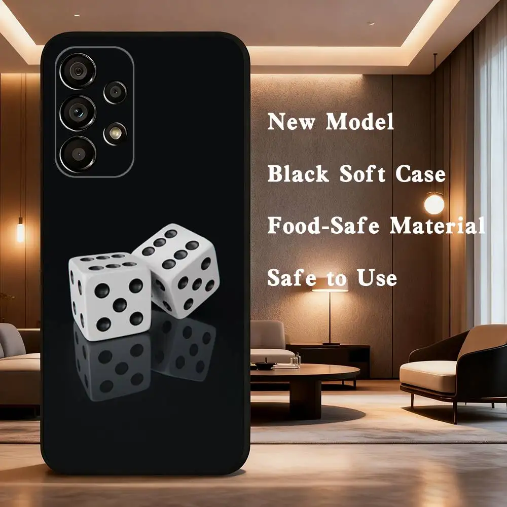 RICCU حافظة لهاتف سامسونج جالاكسي A73,31,32,72,41,53,52,71,22,5G,Note,J7,8,9 غطاء أسود ناعم #2