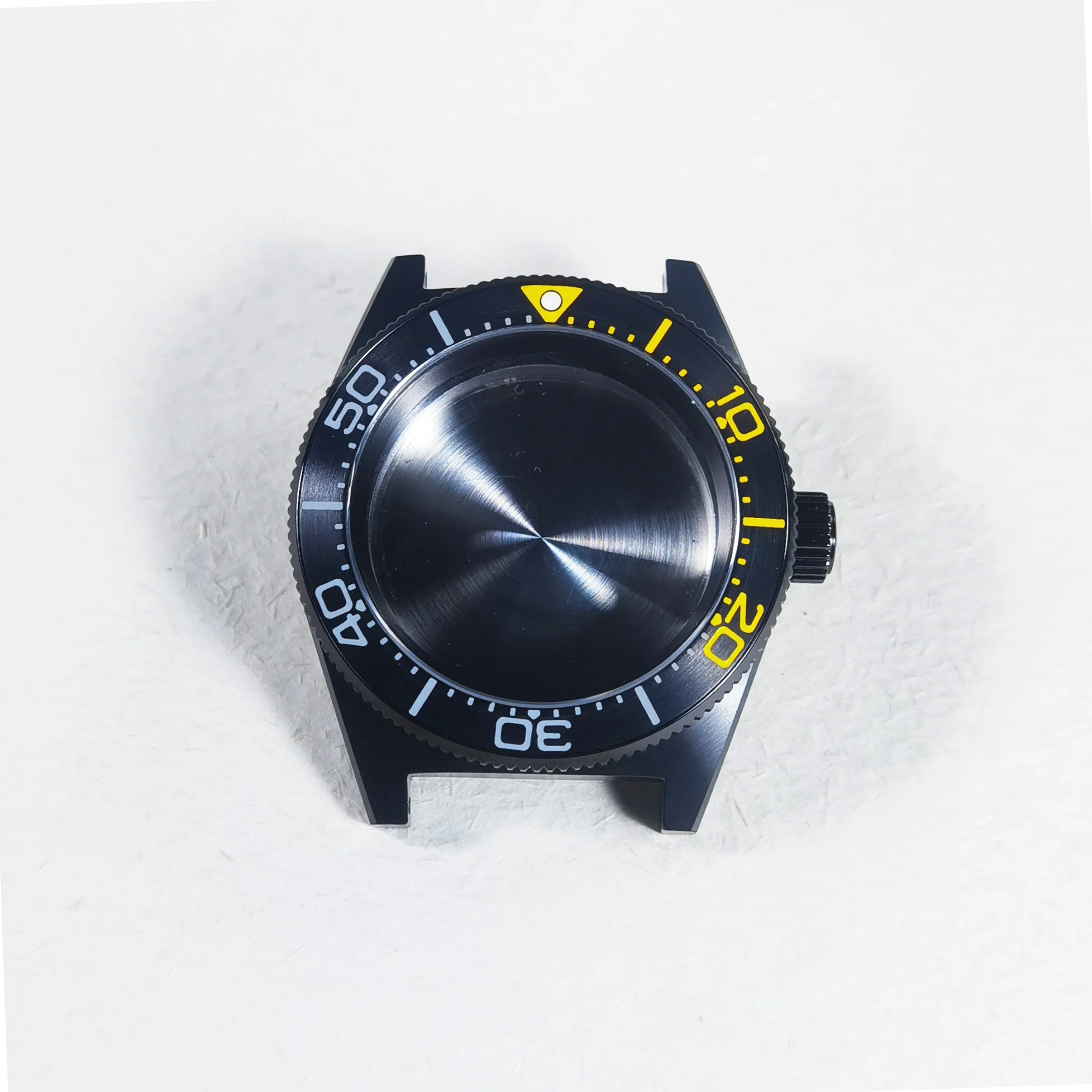 RIMALTI DIY 62MAS Diving 40mm Sterile Watch Case Ceramic Bezel 200M  Sapphire Glass Fit NH35 NH36 Movement Watch Accessories