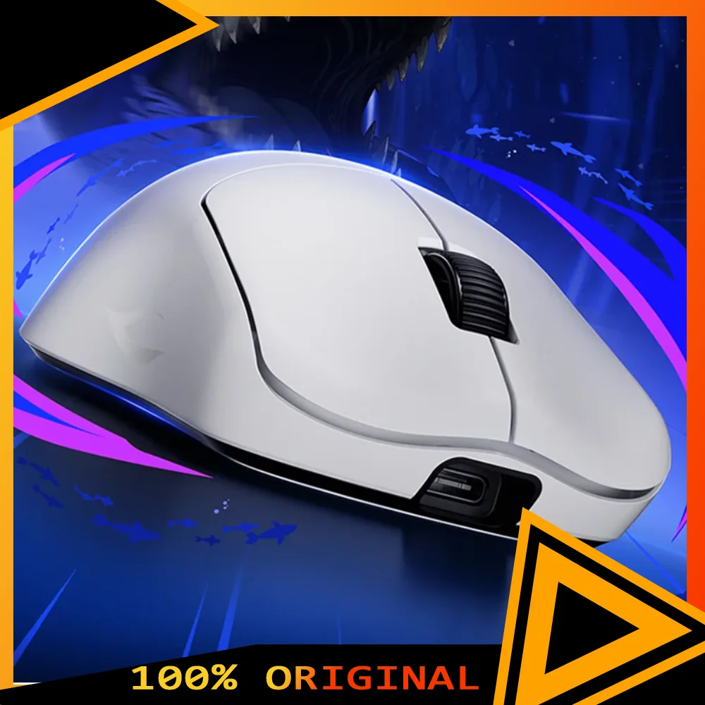 

Игровая мышь RAWM LEVIATHAN V4 PAW3950 Датчик киберспорта Nodic54 Флагманский мастер-чип 20000 кадров в секунду Точность Отслеживание 8k Низкая задержка